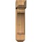 Ekena Millwork Legacy Craftsman Smooth Bracket w/ Offset Brace, Western Red Cedar, 7 1/2"W x 24"D x 32"H BKT0806X24X32LEC04SWR - alternate 2